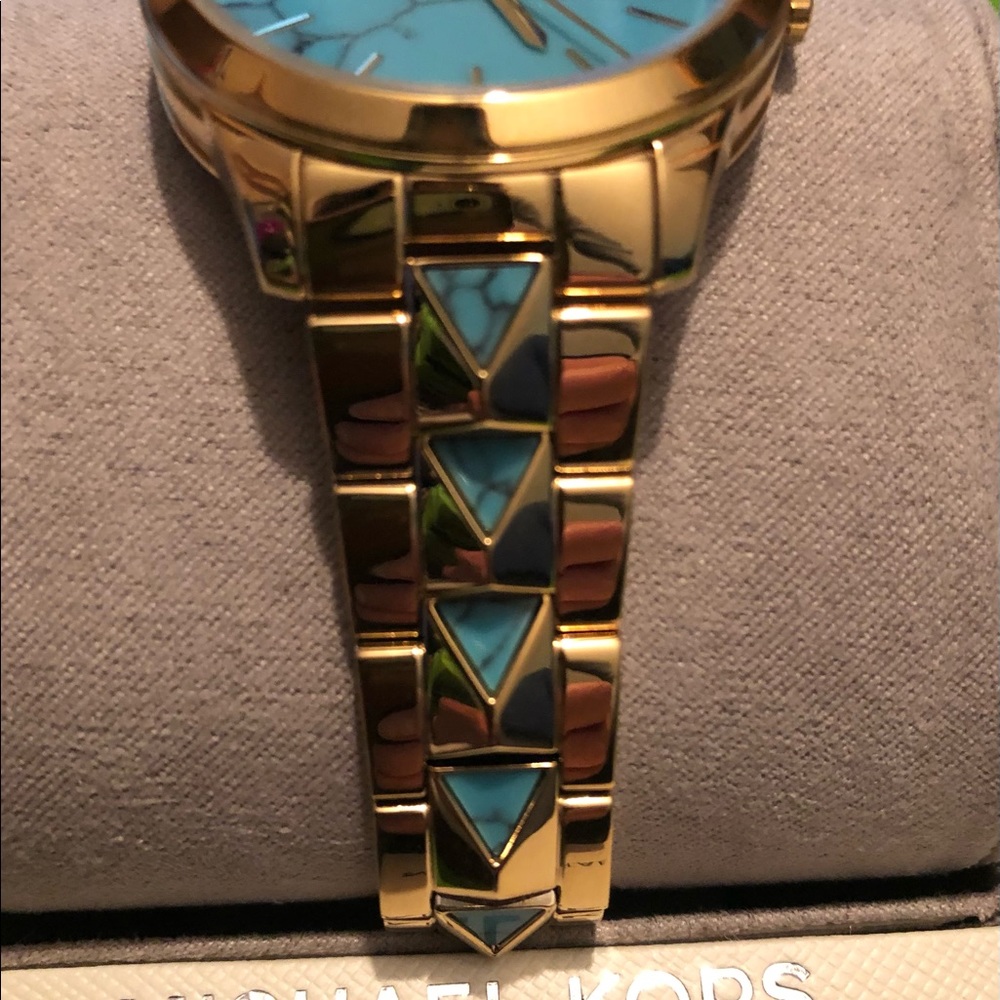 NWOT Michael Kors MK 6670 Ladies Runway Mercer Quartz Watch - Picture 2 of 4